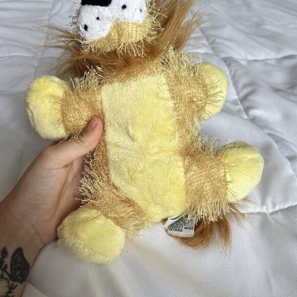 Ganz Webkins Plush Stuffed Animal Lion Yellow HM006 - NO CODE Y2K Retro - Picture 8 of 10